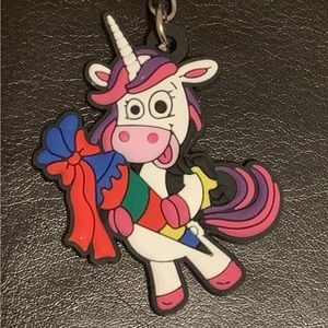 Unicorn keychain